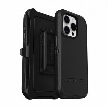 Otterbox Defender Case - изключителна защита за iPhone 15 Pro Max (черен)